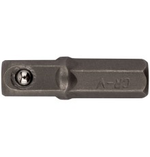 Адаптеры с биты на головку для отвертки CrV 1/4"-1/4", 25 мм (10 шт.) FIT IT