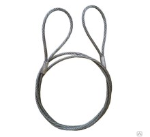 Буксир канатный TOR БТК 40,0 т 9,0 м опрессовка (петля-петля)