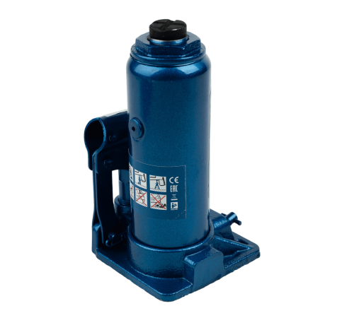 Домкрат гидравлический бутылочный, 4 т, H подъема 195-380 мм, в пластиковом кейсе Stels