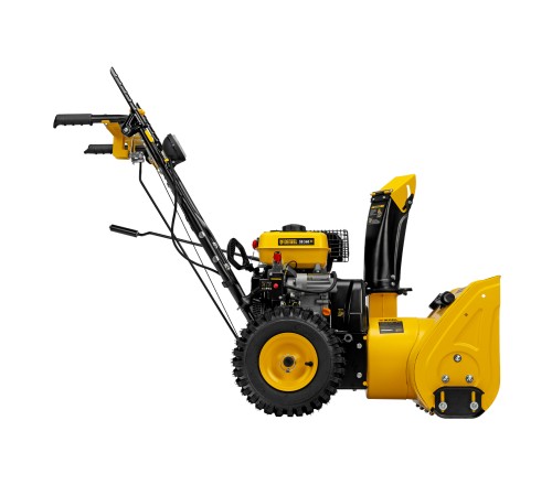Бензиновая снегоуборочная машина SB 560 LP, 212 cc, электростартер, фара Denzel