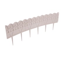 Бордюр "Прованс", 14 х 310 см, белый, Palisad