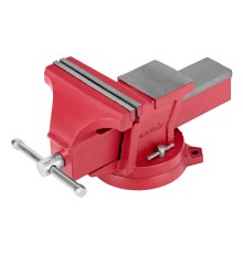 Тиски слесарные, 200 мм, поворотные, с наковальней Matrix