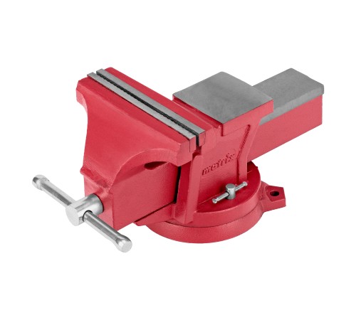 Тиски слесарные, 200 мм, поворотные, с наковальней// Matrix