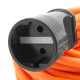 Удлинитель-шнур силовой 10 м, 10A, тип УХ10, 1 розетка, Сибртех