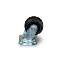 Колесо большегрузное поворотное SCd 42 100 мм обрезиненное (N)