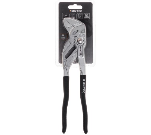 RUNTEC RT-PLA30250 Клещи переставные - гаечный ключ RUNTEC CrV 250 мм