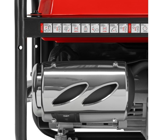 Генератор бензиновый LK-3800R, 3,8 кВт, 230В, ручной стартер Kronwerk Генератор бензиновый LK-3800R, 3,8 кВт, 230В, ручной стартер Kronwerk