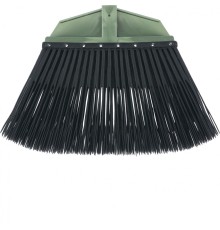 Метла полипропиленовая, 400 х 175 мм, веерная распушенная, без черенка, Сибртех