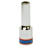 Головка торцевая глубокая двенадцатигранная 1/2", 11 мм KING TONY 423011M Головка торцевая глубокая двенадцатигранная 1/2", 11 мм KING TONY 423011M