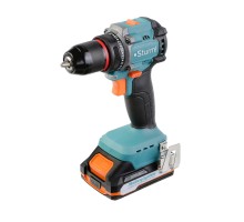 CD1860BL Дрель аккумуляторная Sturm!, бесщеточная 18В, 1BatterySystem, 60Нм, 2х2.0Ач, кейс