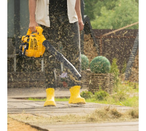 Воздуходувка-пылесос бензиновая GL-260, 26 см3, 1 л.с. Denzel