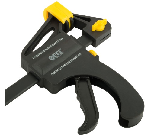 Струбцина нейлоновая пистолетная 450х600х60 мм FIT IT