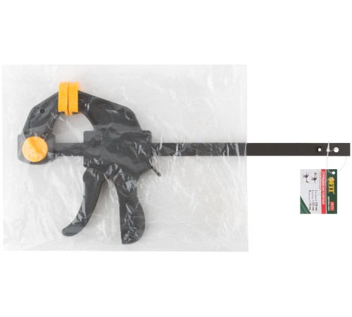 Струбцина нейлоновая пистолетная 200х395х70 мм FIT IT