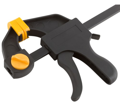 Струбцина нейлоновая пистолетная 200х395х70 мм FIT IT