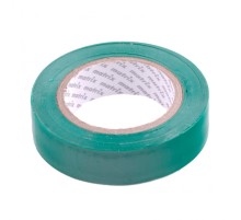 Изолента ПВХ, 15 мм х 10 м, зеленая, 150 мкм Matrix