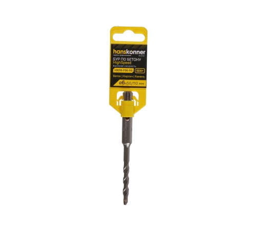 Бур SDS+ Hanskonner H9019-F06-110 Бур SDS+ Hanskonner H9019-F06-110