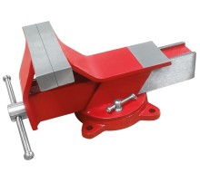 Тиски слесарные поворотные стальные 125 мм ( 5 кг) КУРС