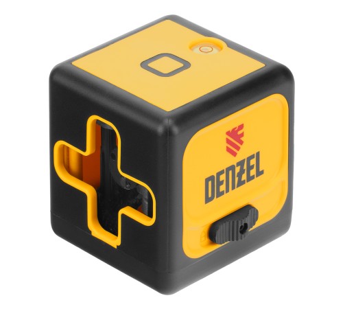 Лазерный уровень DQB-T, 30 м, зеленый луч, батарейки, штатив Denzel