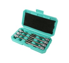 Набор головок HEX 3/8", 110мм, 7шт, наконечник шар, СrV Sturm!