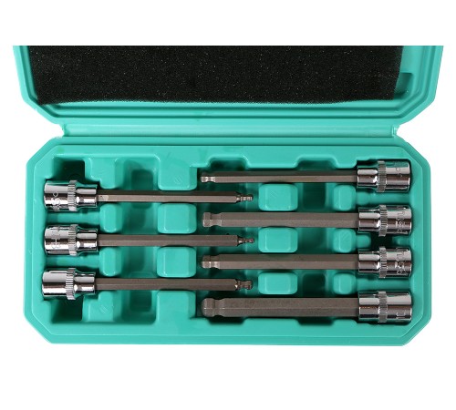 Набор головок HEX 3/8&ampquot, 110мм, 7шт, наконечник шар, СrV Sturm!