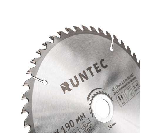 RUNTEC RT-190x2.2/1.4x30/48T Диск пильный по дереву RUNTEC (190х30 мм 48T) RUNTEC RT-190x2.2/1.4x30/48T Диск пильный по дереву RUNTEC (190х30 мм 48T)