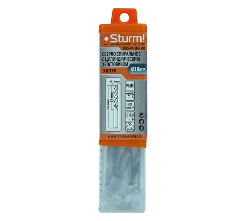 Сверло по металлу Sturm! 1055-04-10S-SS5 Сверло по металлу Sturm! 1055-04-10S-SS5