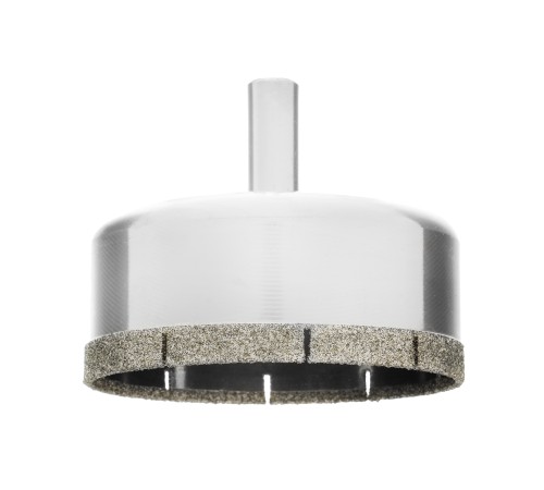 Сверло по стеклу и керамической плитке, 68 х 55 мм, цилиндрический хвостовик Сибртех