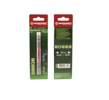 Биты двустор., торсион., PH2x110мм, сталь S2, 1шт, БОЕКОМПЛЕКТ