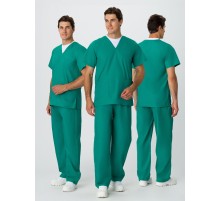 Костюм мужской хирурга (тк.ТиСи), т.зеленый