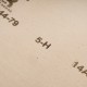 Шкурка на тканевой основе, зернистость № 5, 800 мм х 30 м, "БАЗ"