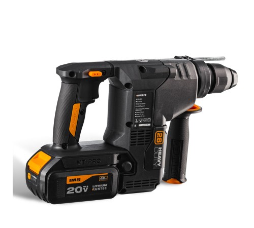 RUNTEC RT-EH850 Перфоратор аккумуляторный RUNTEC PRO 2.9Дж, 20В, 2*4Ач, 850Вт RUNTEC RT-EH850 Перфоратор аккумуляторный RUNTEC PRO 2.9Дж, 20В, 2*4Ач, 850Вт
