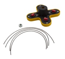 Головка триммерная универсальная гайка М10 х 1.25 левая Denzel