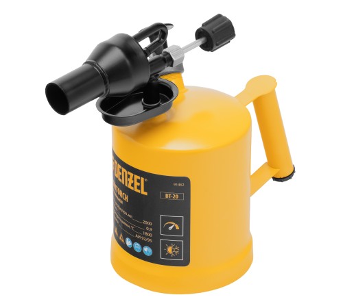 Паяльная лампа DENZEL, ВТ-20, 2 л