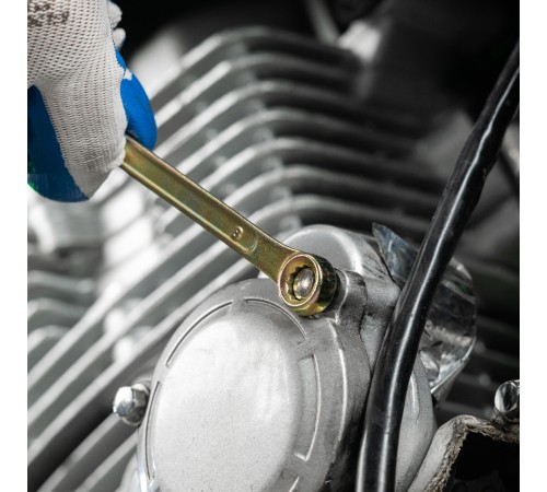 Набор ключей комбинированный 6-32 мм, 22 шт, желтый цинк Сибртех