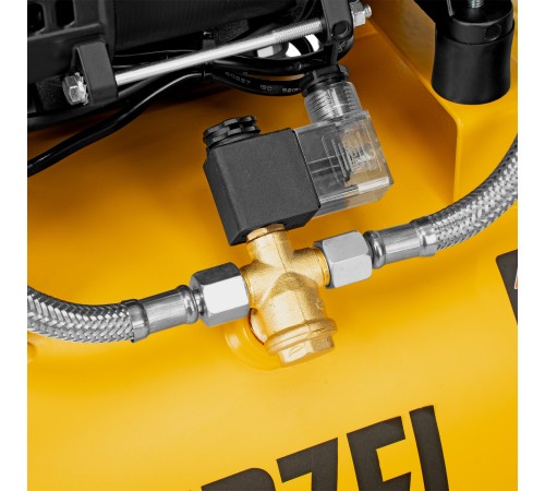 Компрессор безмасл. малошумный DLP-950/24, 950Вт,24 л, 2850 об/мин, 170 л/мин Denzel