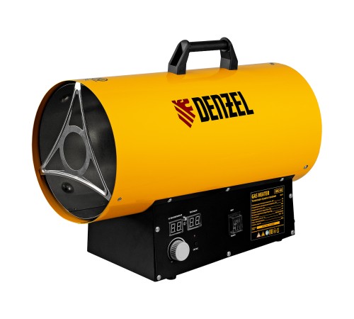 Газовая тепловая пушка GHG-30i, 30 кВт, цифровой термостат, пропан-бутан Denzel Газовая тепловая пушка GHG-30i, 30 кВт, цифровой термостат, пропан-бутан Denzel