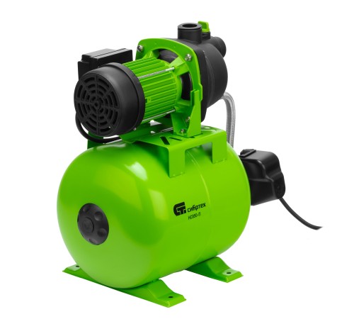 Насосная станция НС850-П, 850 Вт, напор 42 м, 3500 л/ч, ресивер 19 л Сибртех