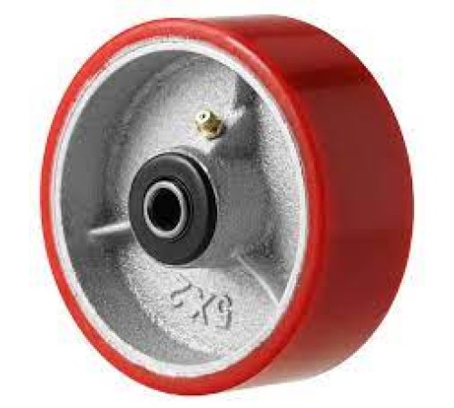 Колесо большегрузное P 54 125 мм полиуретановое на ось (N) Колесо большегрузное P 54 125 мм полиуретановое на ось (N)