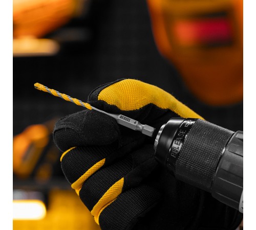 Набор сверл универсальных, Multi cut, 4-10 мм, 5 шт Denzel