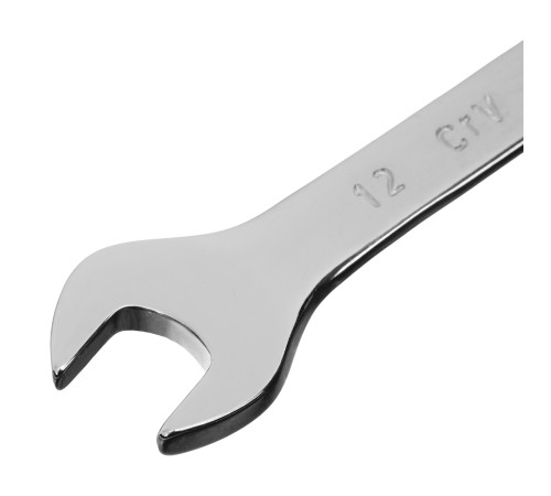 Ключ комбинированный, 12 мм, CrV, полированный хром Matrix