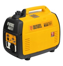 Генератор инверторный GT-1200iS, 1.2 кВт, 230 В, бак 2.4 л, закрытый корпус, ручной старт Denzel