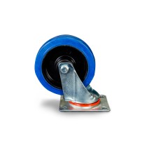 Колесо поворотное резина SRCL 63 160 мм (F)