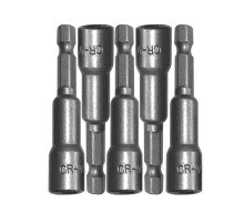 Биты для кровельных саморезов, 8x65мм, 5 шт, магнитные, CrV, Sturm! Биты для кровельных саморезов, 8x65мм, 5 шт, магнитные, CrV, Sturm!