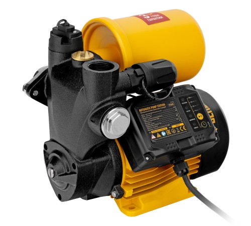Насосная станция PS500C, 500 Вт, напор 35 м, 2200 л/ч, ресивер 2 л, блок управления Denzel Насосная станция PS500C, 500 Вт, напор 35 м, 2200 л/ч, ресивер 2 л, блок управления Denzel