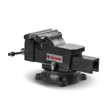 RUNTEC RT-ST5T Тиски слесарные, усиленные, TECHNIC, 125 мм