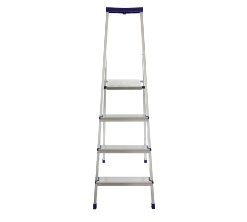 Стремянка алюминиевая с органайзером "Универсал", 4 ступени, Сибртех