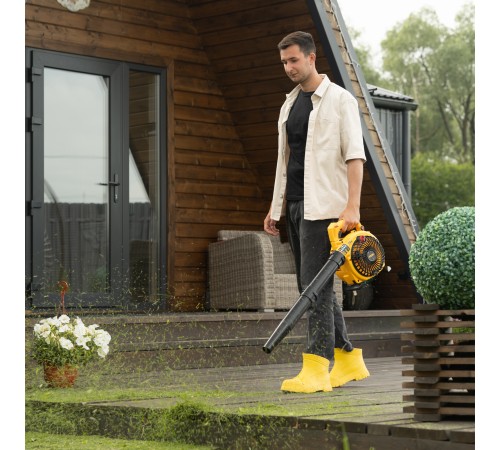 Воздуходувка-пылесос бензиновая GL-260, 26 см3, 1 л.с. Denzel