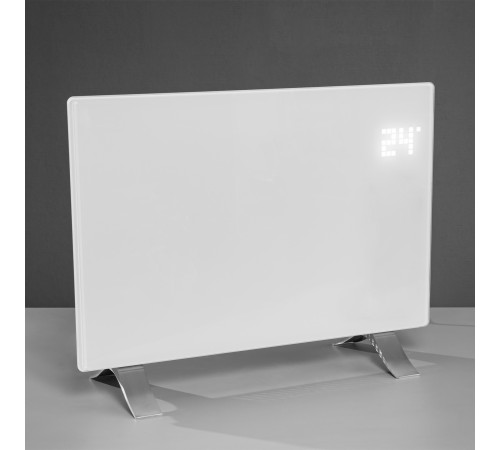 Конвектор электрический OptiPrime-1500, Wi-Fi, тачскрин, цифровой термостат, 1500 Вт// Denzel