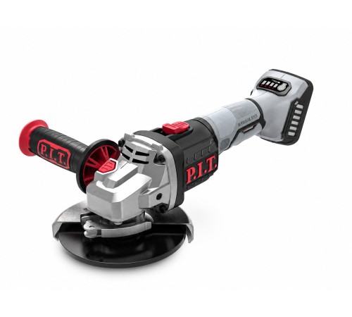 Шлифмашина угловая аккумуляторная бесщёточная P.I.T. PWS20H-125D/5 (без АКБ и ЗУ) (Аот. 100304001010)