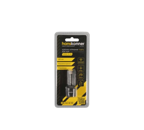 Коронка алмазная для УШМ Hanskonner H1055-10-08 Коронка алмазная для УШМ Hanskonner H1055-10-08